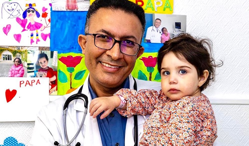 ريماس.. طفلة العامين سافرت بقلب مشوه وعادت بقلب معافى