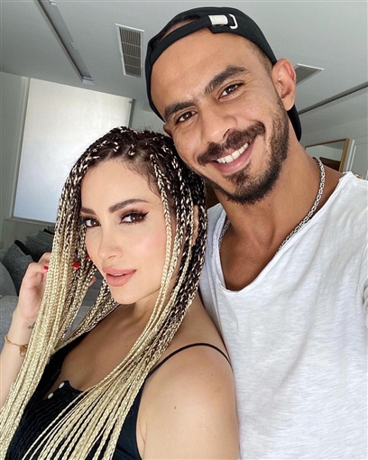 نسرين طافش مع جاكي شان في سوريا