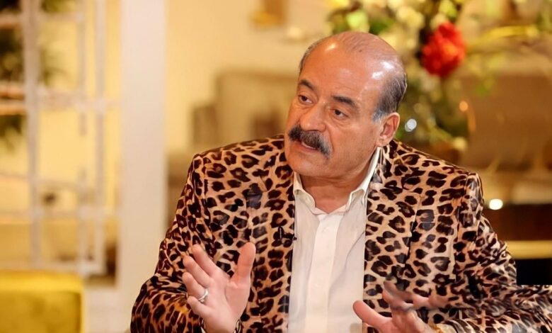 أحمد رافع : يغارون مني لأاني ميسور مادياً ... يغارون في كل شيء حتى من عطري الخاص