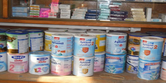 تخفيض حصة دمشق من حليب الأطفال مقابل زيادتها في المناطق المنكوبة.. نقابة الصيادلة : الانفراج بداية آذار