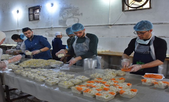مبادرة (خسى الجوع)  توزع ما يناهز 10 آلاف وجبة إفطار صائم يومياً