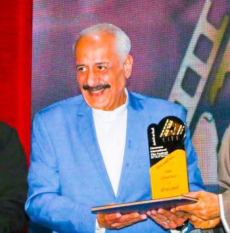 أيمن زيدان أفضل ممثل في مهرجان «سينمانا» الدولي