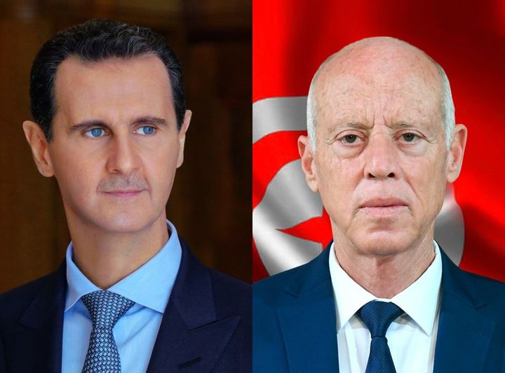الرئيس بشار الأسد في برقية تهنئة للرئيس قيس سعيّد بمناسبة فوزه في الانتخابات الرئاسية التونسية