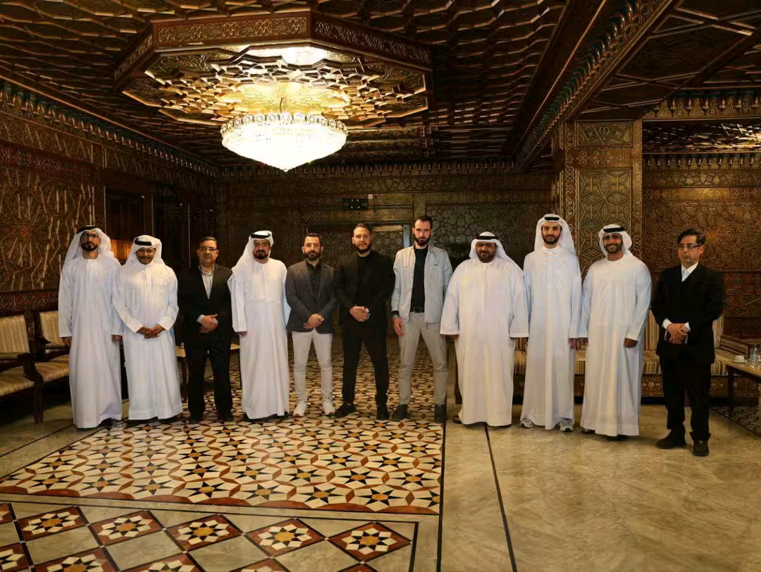 في دمشق وفد اماراتي