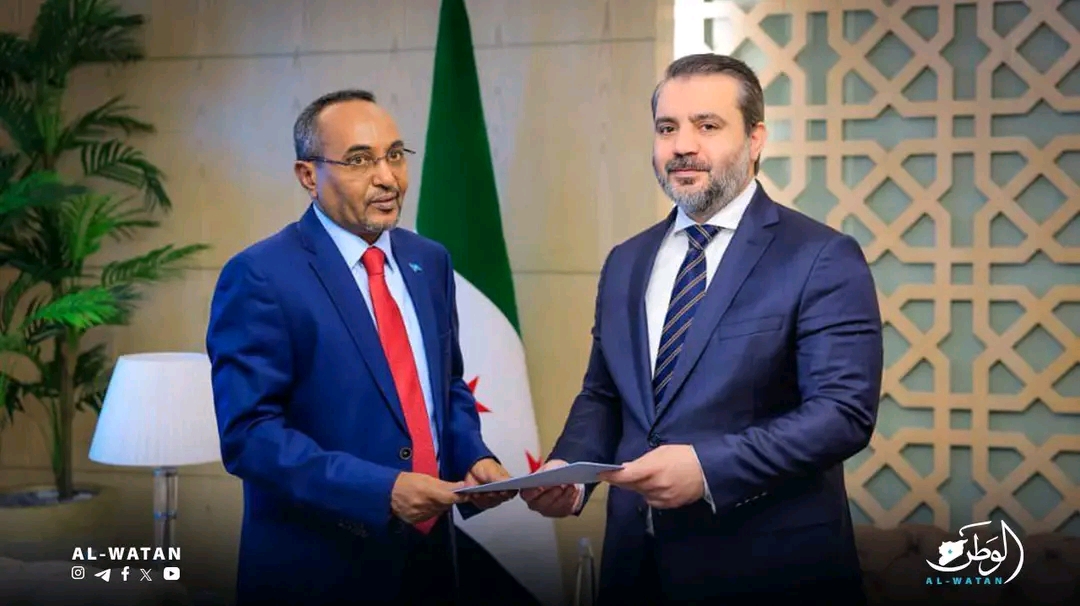 وزير الخارجية يلتقي سفير الصومال