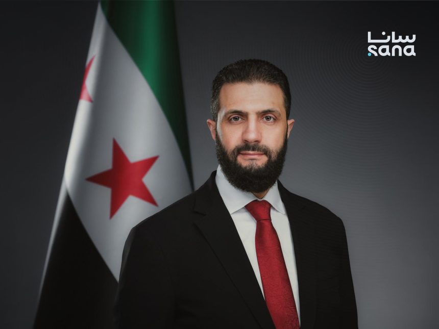 الرئيس الشرع يجري زيارة عمل إلى السعودية بعد غدٍ الثلاثاء