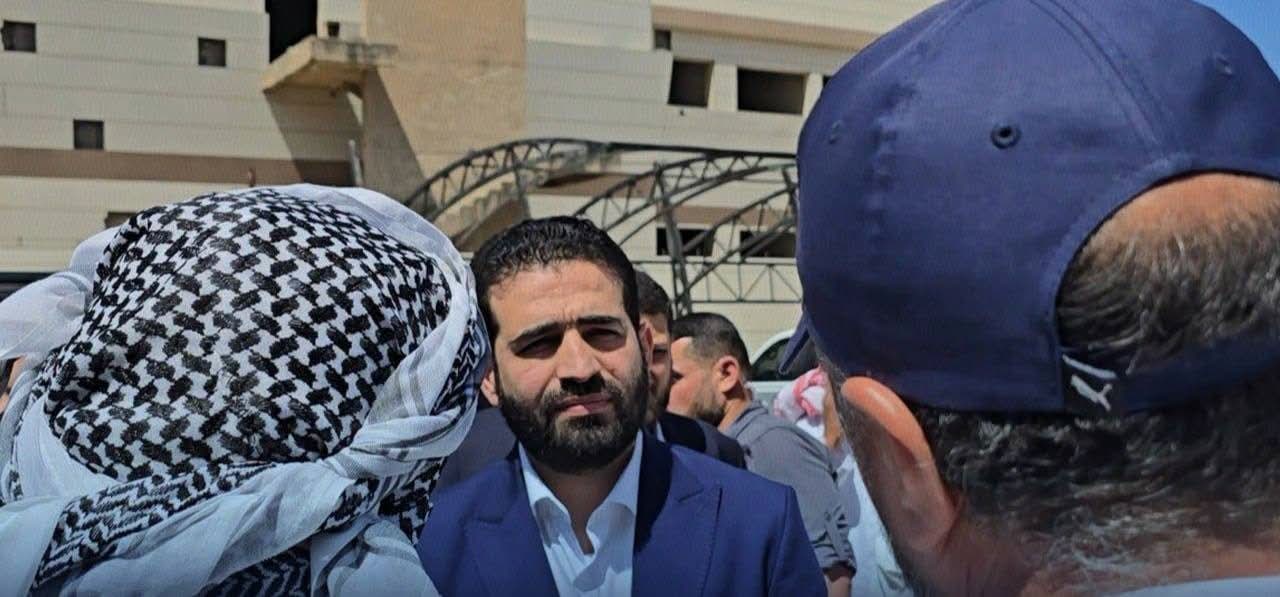 وزير الداخلية يصل الى مشفى الوليد بحمص